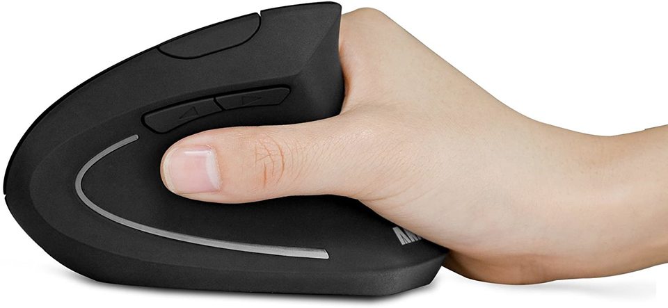 Refurbished Anker 2.4G Wireless Vertical Ergonomic Optical Mouse